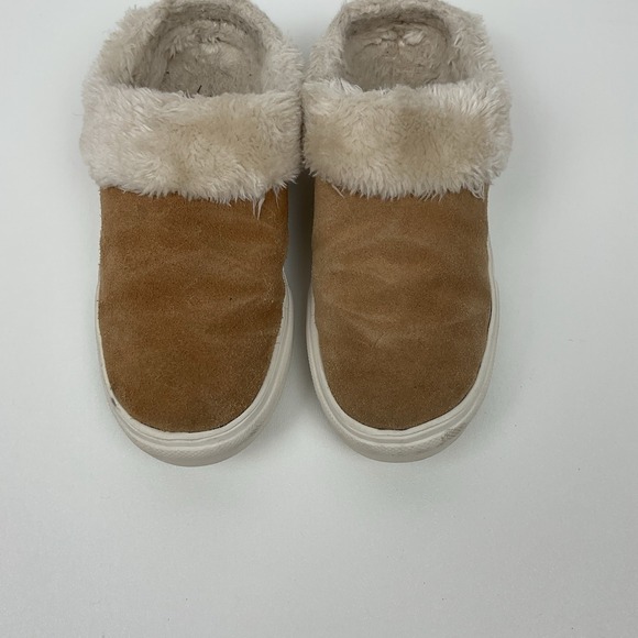Minnetonka Suede Shearling Slip On Mules 8M Cozy Winter‎ Shoes Comfort Clogs - Picture 6 of 10